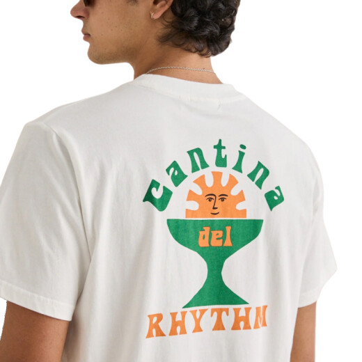 Remera Rhythm Cantina - Blanco Remera Rhythm Cantina - Blanco