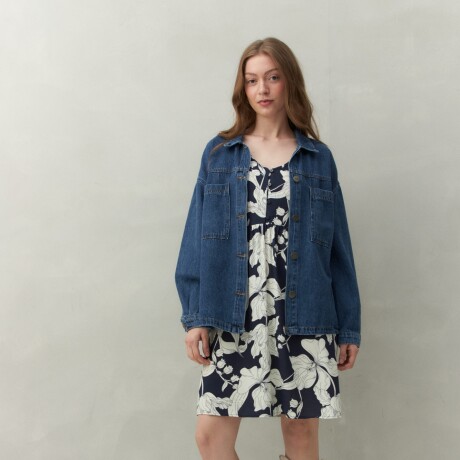 VESTIDO SAMARA Azul Marino