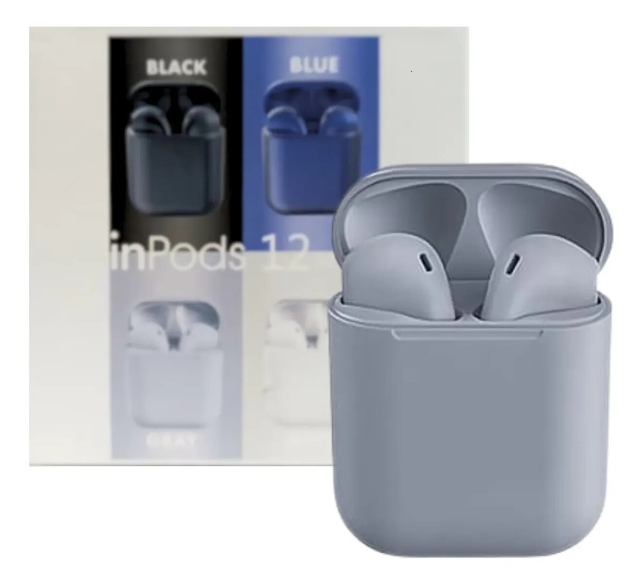 Auriculares Inpods 12 Simple - GRIS 