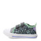 Championes Infantiles Disney Stitch Velcros Gris - Lila