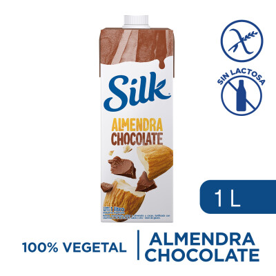 Leche Vegetal Silk Almendra Chocolate 946 ml Bebida Silk Almendra Choco 1l