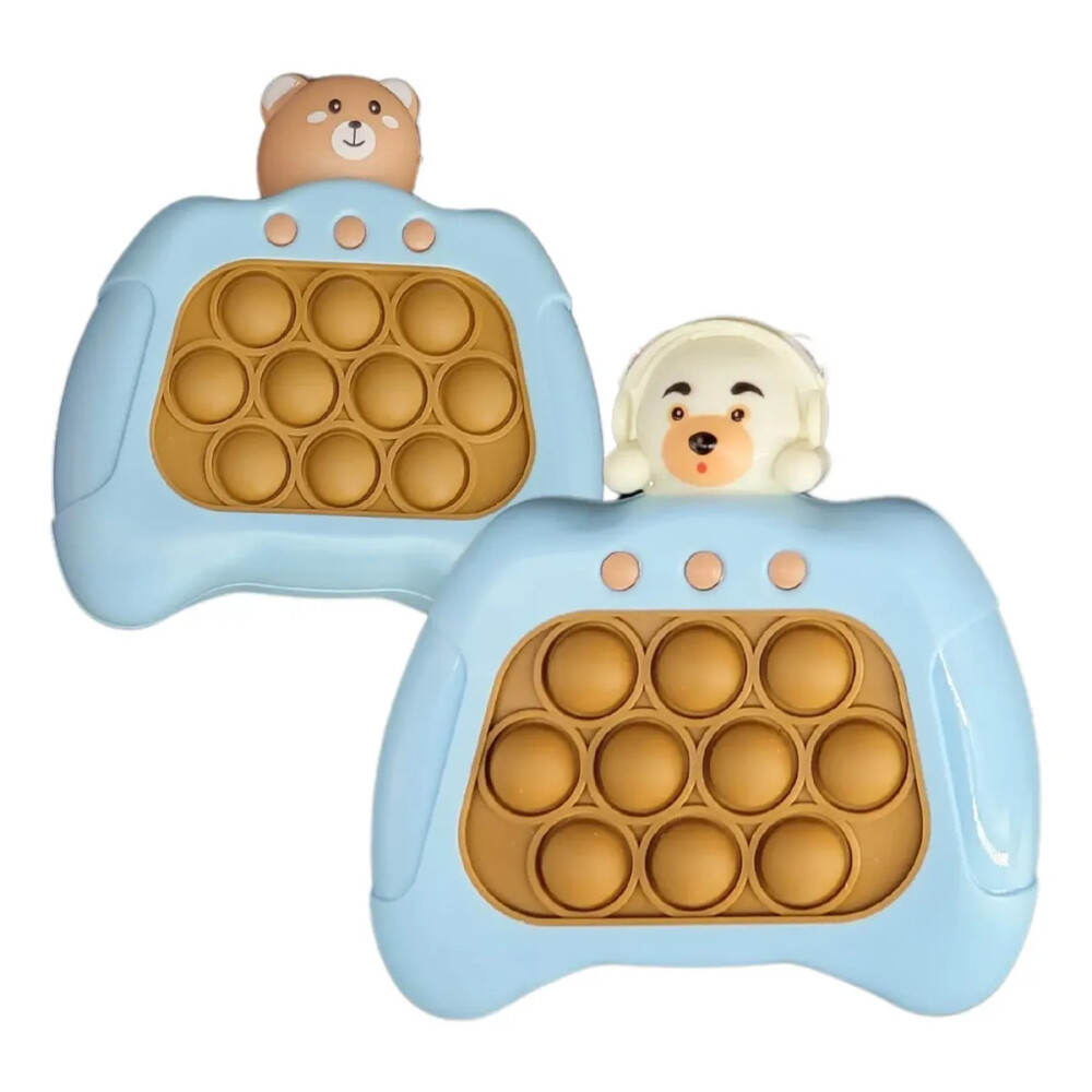 Pop it eléctrico, juego anti-stress, para la memoria, super divertido Animalito celeste