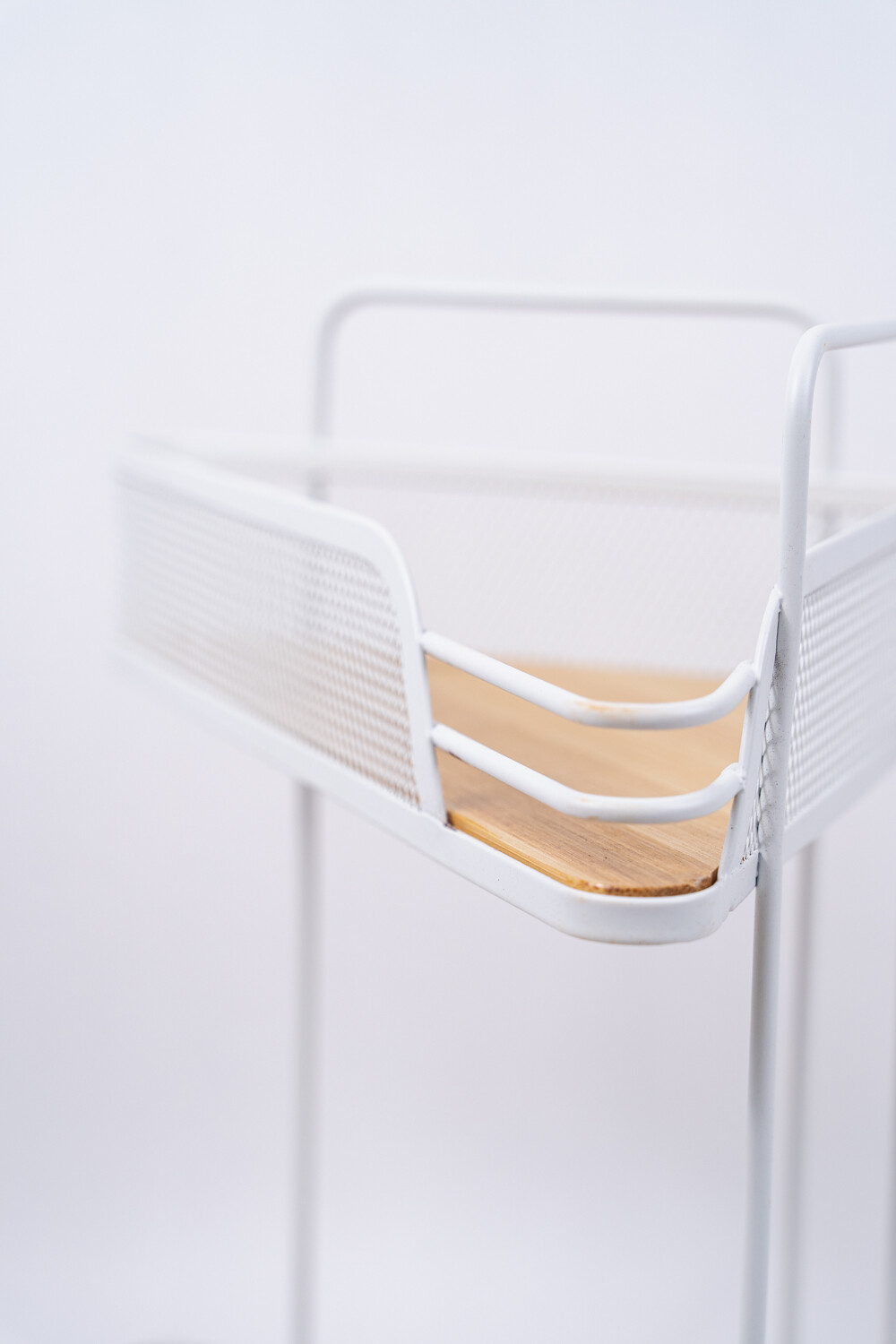 Organizador Lenna Esquinero, 2 Estantes Blanco