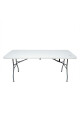 Mesa plegable Discovery Blanco