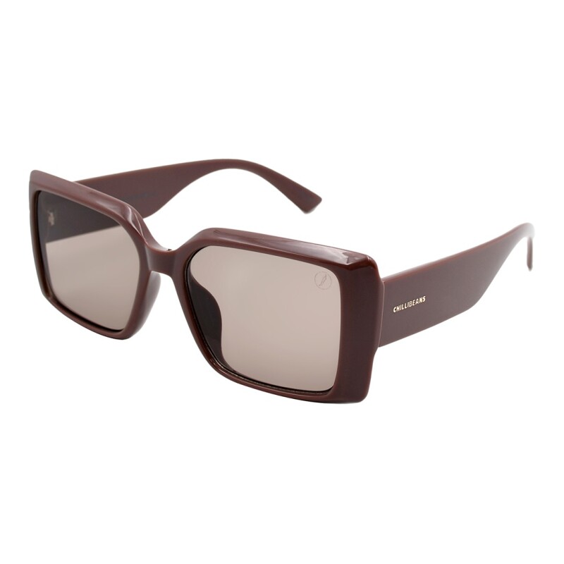Lentes de Sol Chilli Beans Cabos Marrón Oscuro