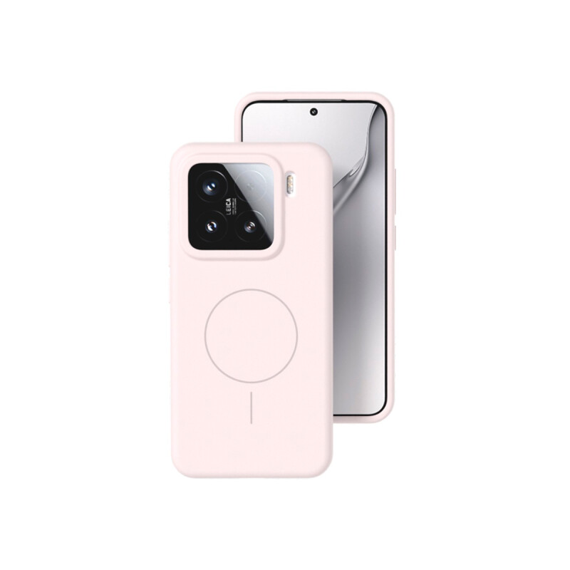 Protector para Xiaomi 15 MagSafe engomado color rosa Protector Para Xiaomi 15 Magsafe Engomado Color Rosa