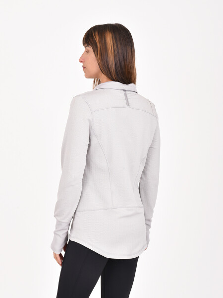 BUZO NINA GRIS CLARO