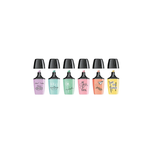 Destacador Stabilo Boss mini pastel x 3 Única