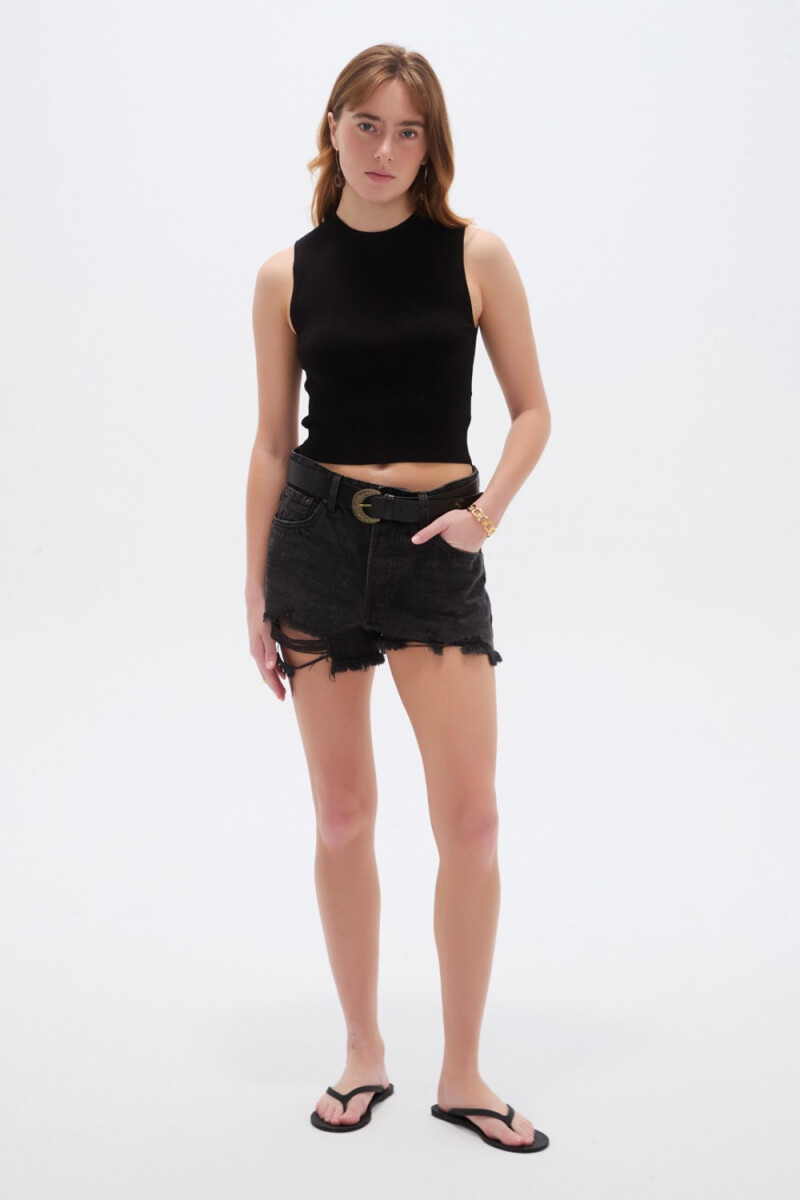 Short Celest - Gris Oscuro 