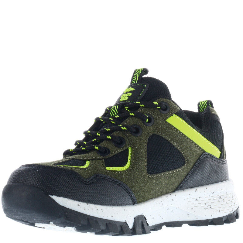 Championes de Niño Croco Kids ANNE acordonado Verde Oliva