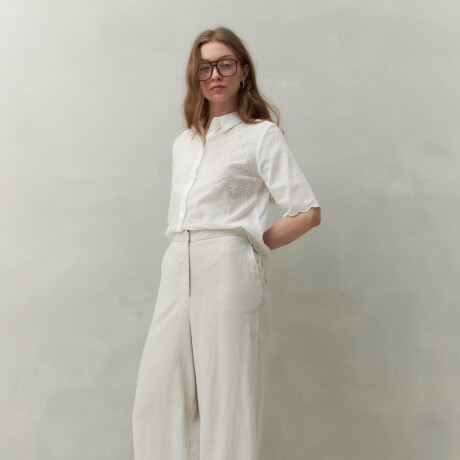 PANTALÓN ALESSIO Hueso