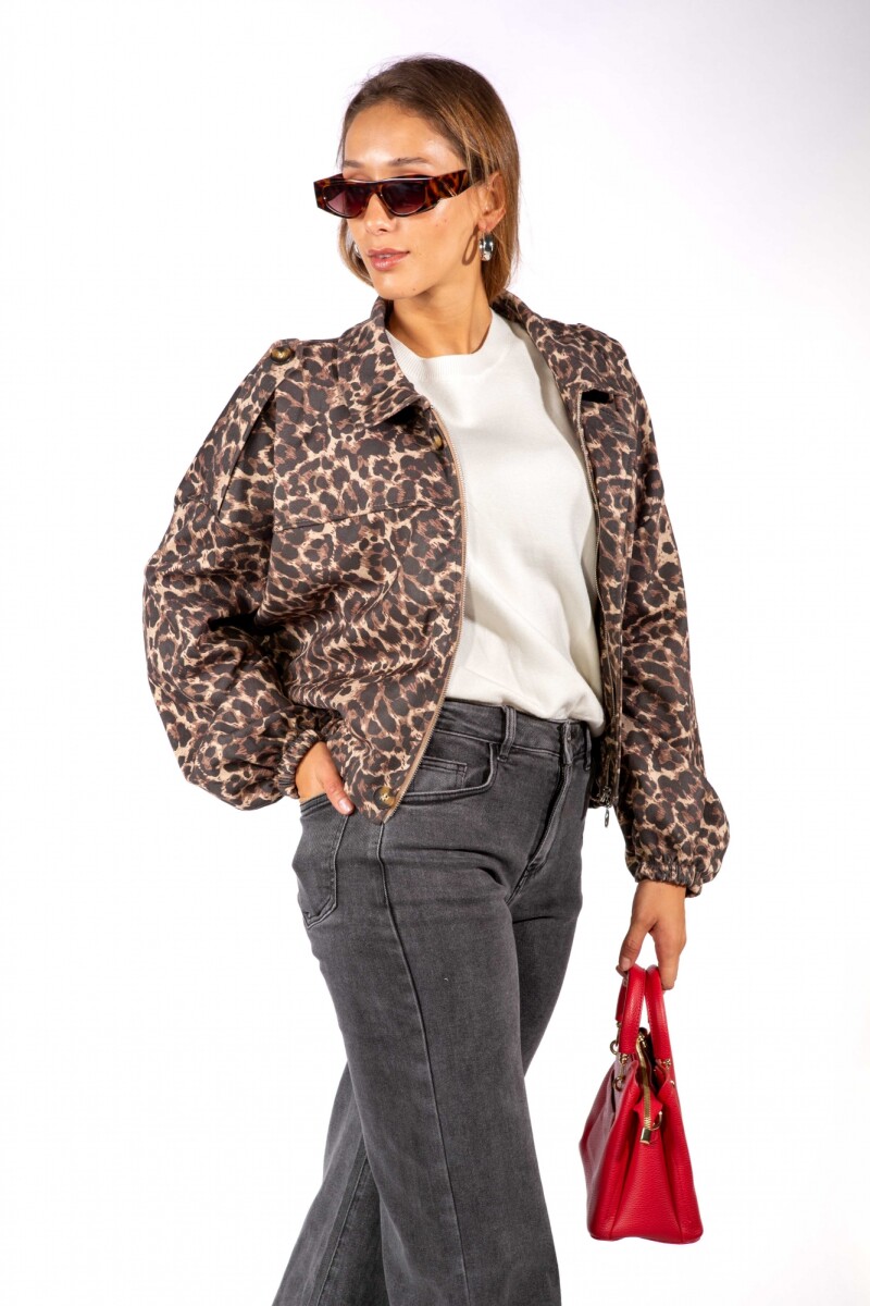 Campera Kira Leopardo