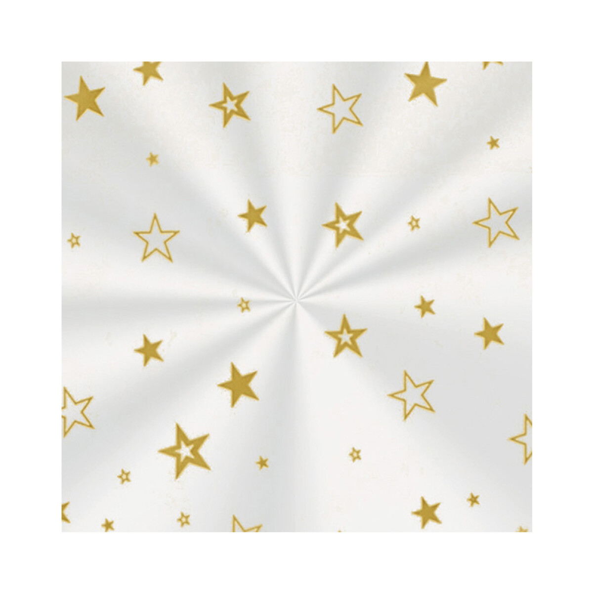 Papel Celofán x50 - Estrellas Oro 