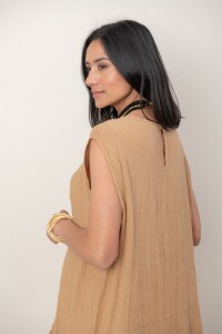 VESTIDO ADAMINA Camel