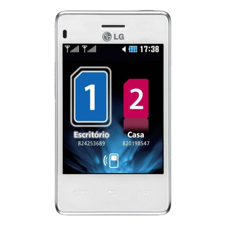Lg T375 Cookie Smart Blanco 001