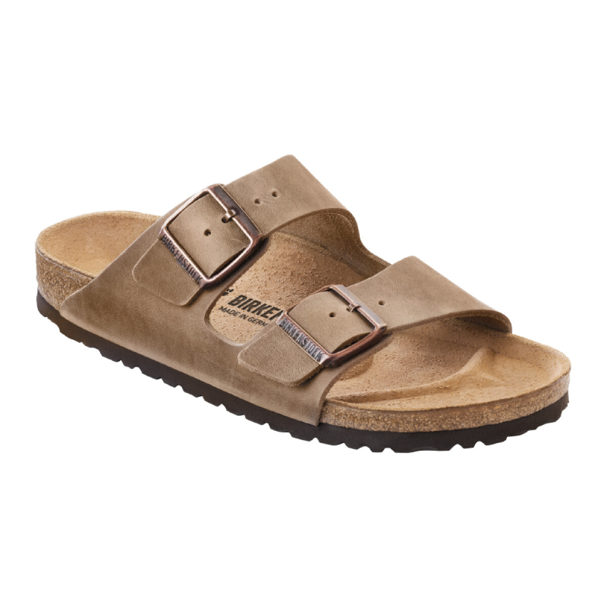 Sandalia Arizona Oiled Leather - Estrecho - Marron 