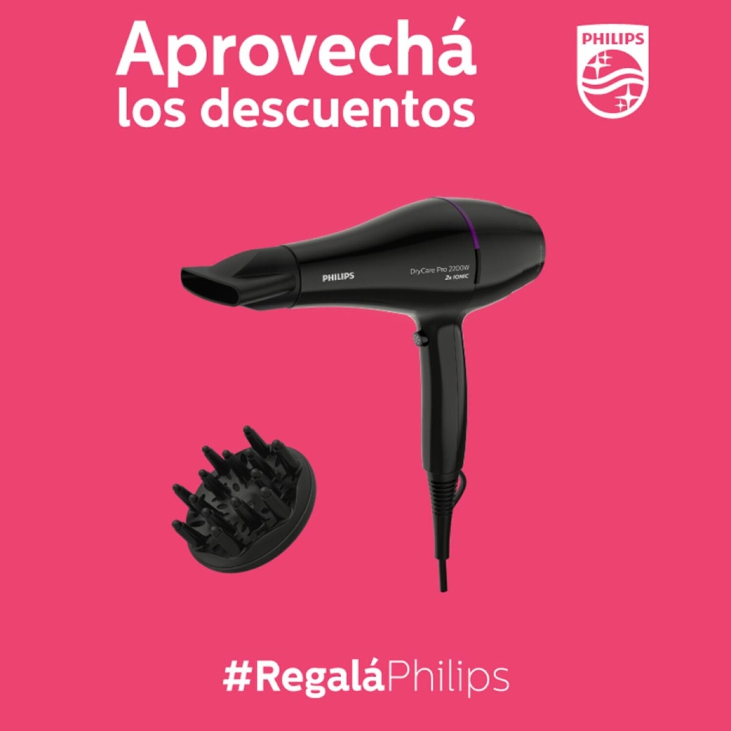 Philips Drycare Pro Secadora Philips 2100w Secador Philips Drycare