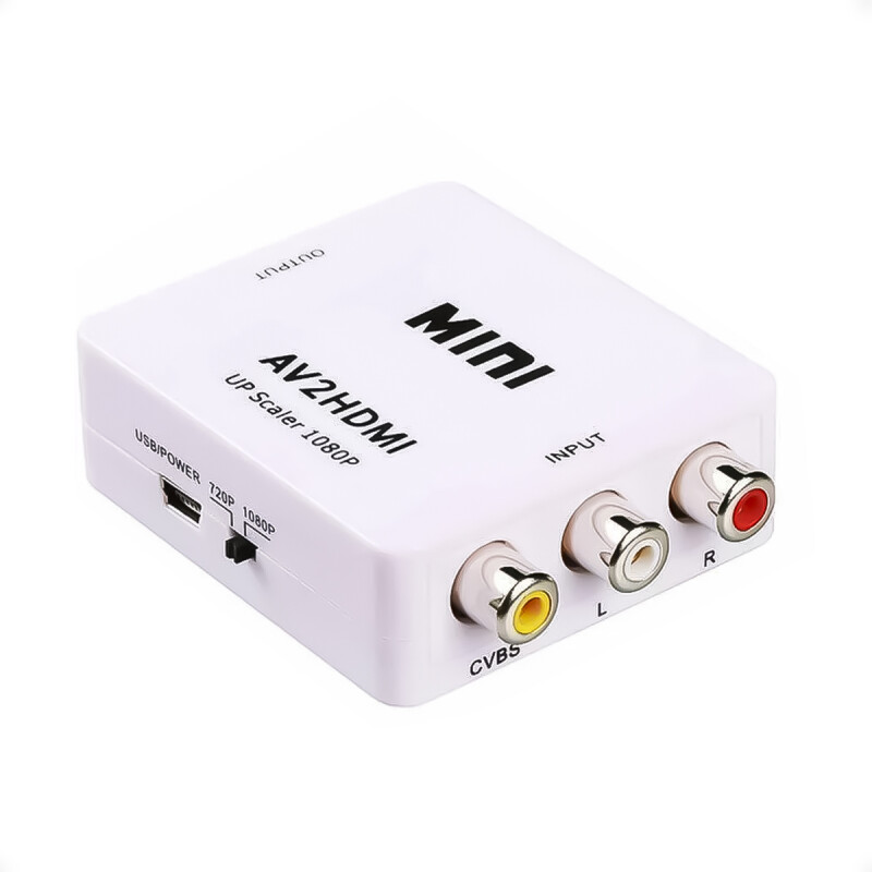 Adaptador RCA Hembra a HDMI Hembra Adaptador RCA Hembra a HDMI Hembra