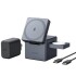 Estación de Carga ANKER 3-in-1 Cube with MagSafe Gray Estación De Carga Anker 3-in-1 Cube With Magsafe Gray