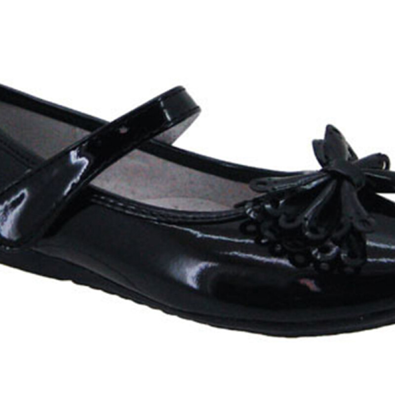 Balerinas Infantiles Croco Kids Gacela Negro