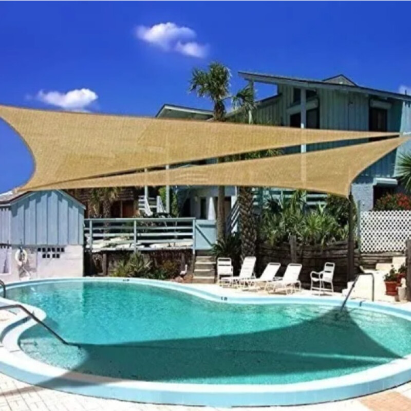 Malla Sombra Lona Toldo Triangular 3x3mts Exterior Jardín Malla Sombra Lona Toldo Triangular 3x3mts Exterior Jardín