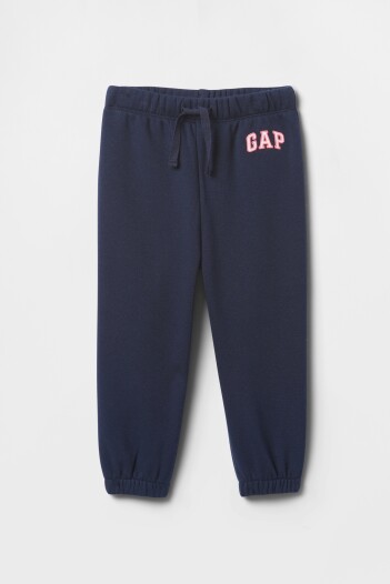 Pantalón Deportivo Logo Gap Toddler Niña Tapestry Navy