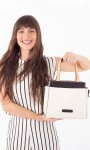 CARTERA LOS ANGELES CRUDO NEGRO Y NUEZ