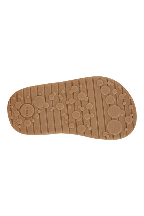 Sandalias con velcro, diseño con hebillas Sin color