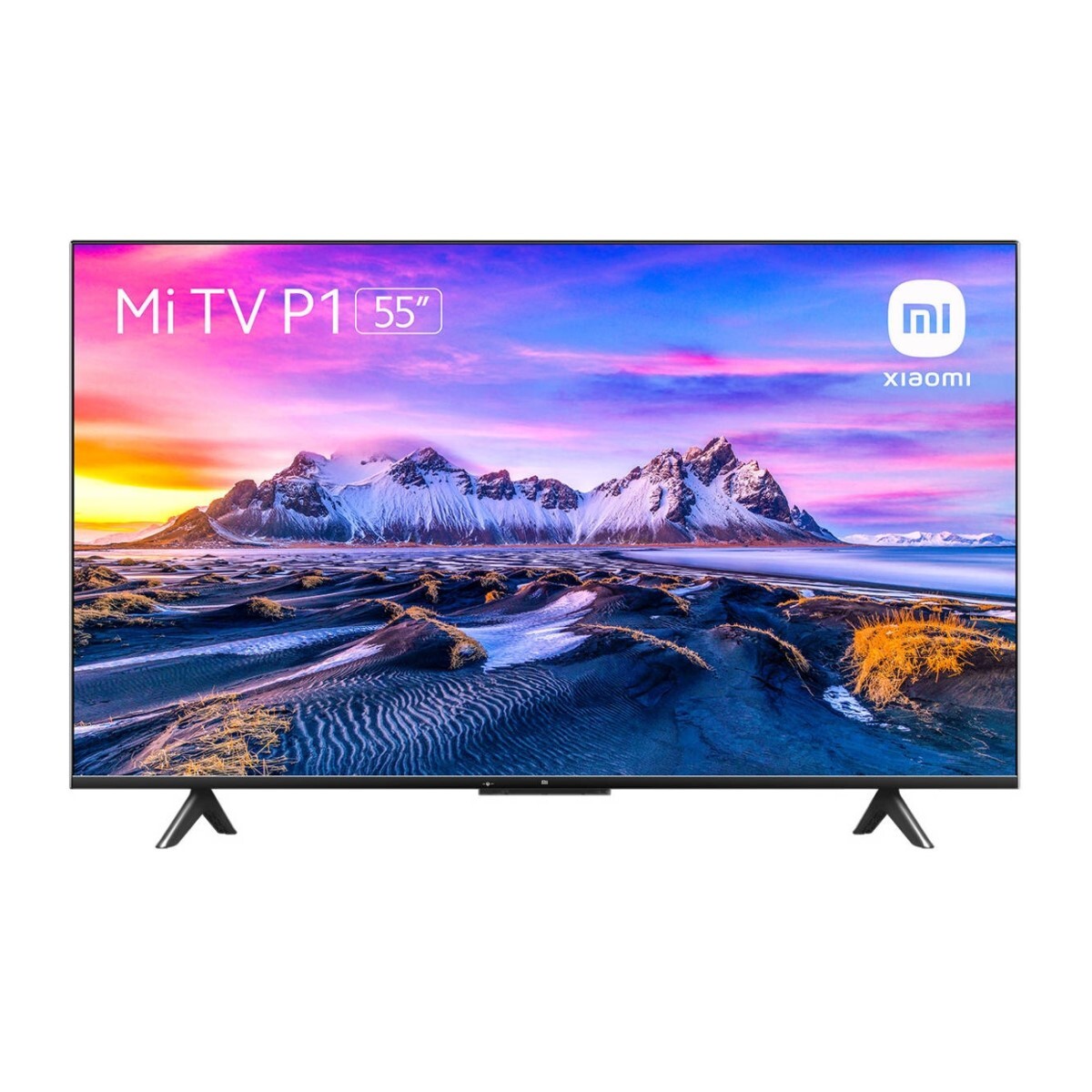 Smart tv xiaomi mi tv p1 55' 4k ultra hd | android tv | chromecast - Negro 