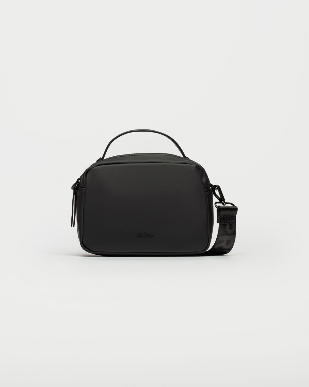 Mini Bag Rubber en Efecto Rubber Matte Negro