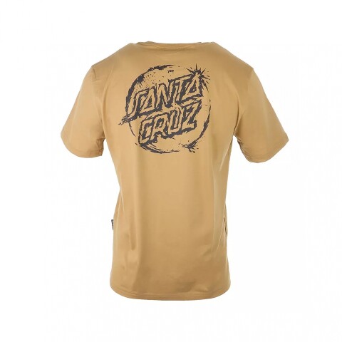 REMERA SANTA CRUZ ERODE DOT MONO SS Brown