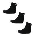 Medias Unisex Puma Plain Quarter Socks X3 Negro