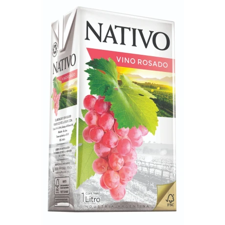VINO NATIVO TETRA 1L ROSADO VINO NATIVO TETRA 1L ROSADO