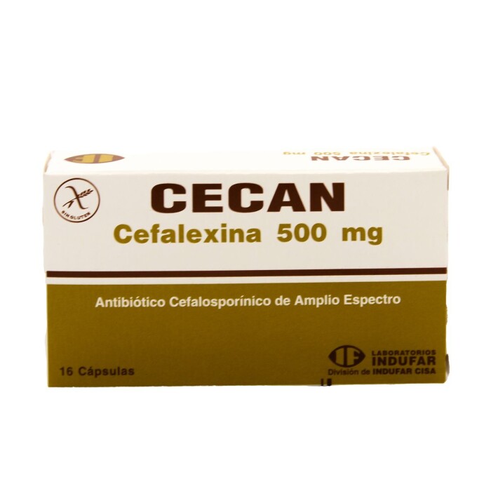 CECAN 500 MG. CJ X 16 CÁPS. única