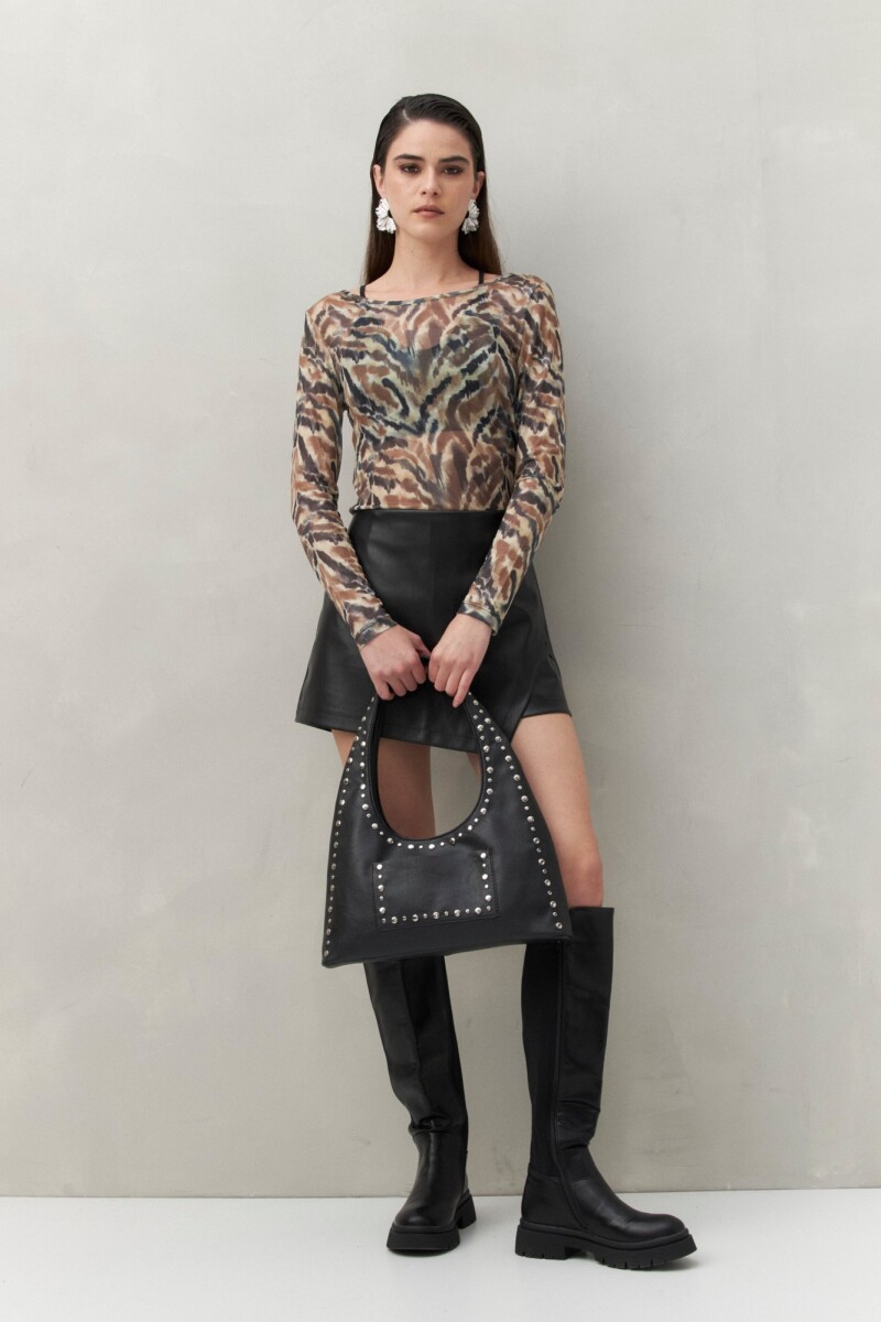 TOP TRINA Animal Print