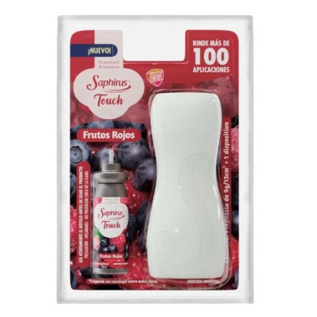Saphirus touch kit (apto + repuesto) Frutos Rojos Saphirus touch kit (apto + repuesto) Frutos Rojos