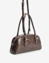 Bowling Cartera Formato Bowling - Marron Chocolate