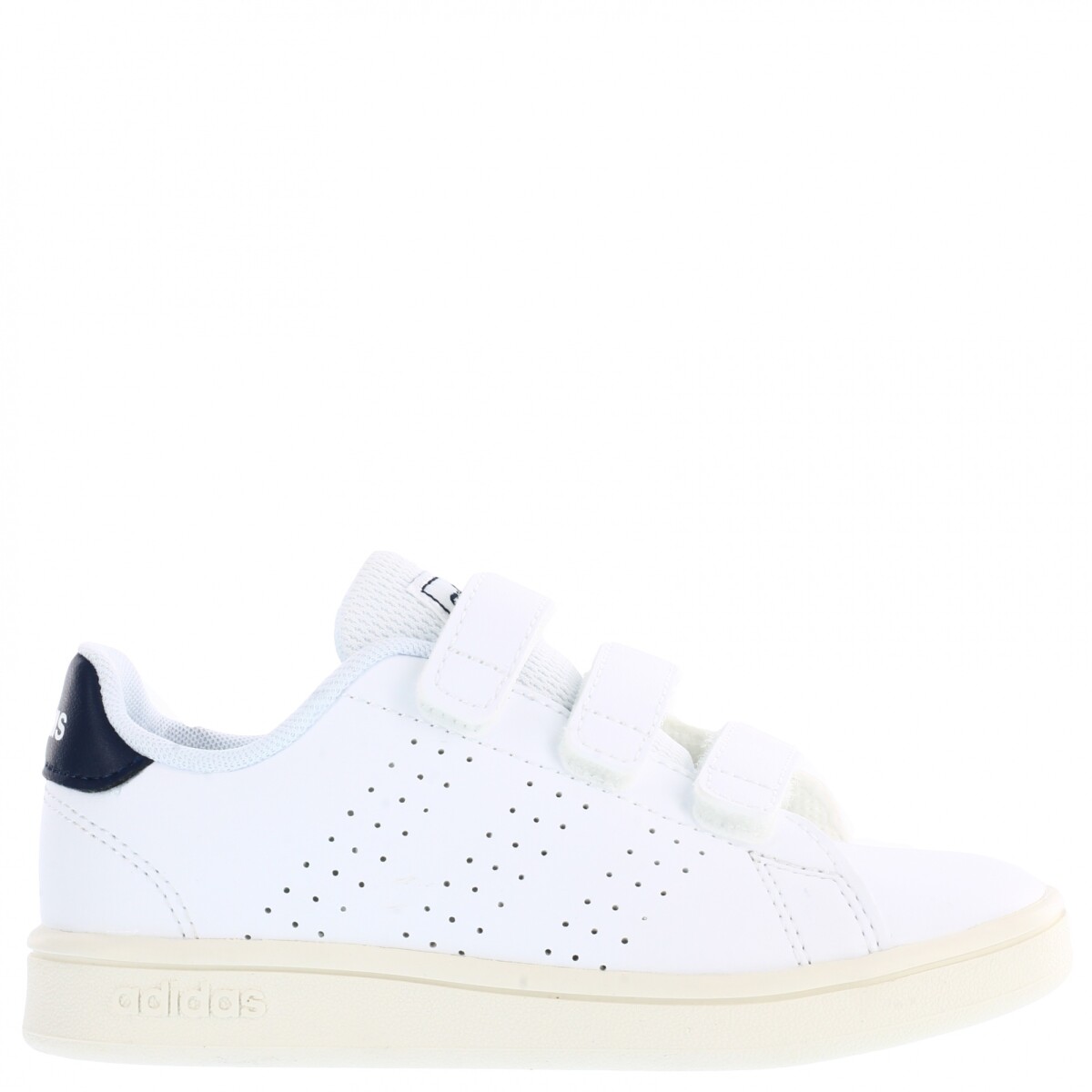 Championes de Niños Adidas Advantage Kids Adidas - Blanco - Azul Marino 