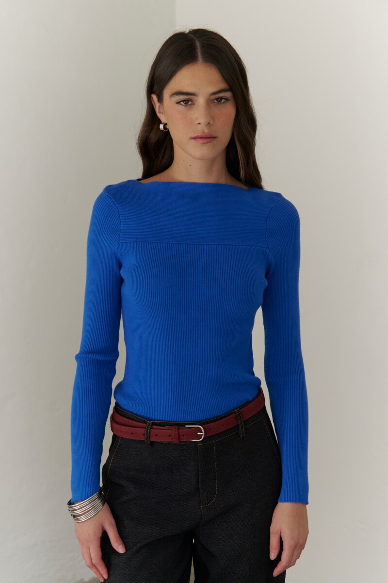 BUZO MORLEY BOTE AZUL