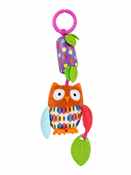 BUHO DE PELUCHE MULTICOLOR