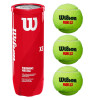 Tubo De Pelotas De Padel Wilson Performance Padel Ball 3 Unidades Amarillo