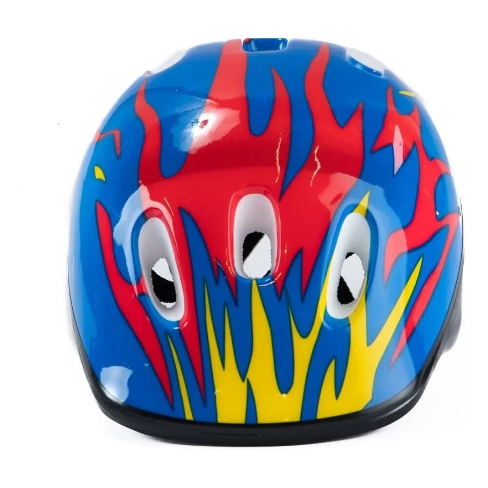 Casco De Protección Niña/o - bicicleta - Skate - Monopatin 5-8 Años AZUL