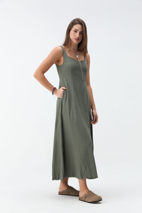 VESTIDO VERBENA Verde