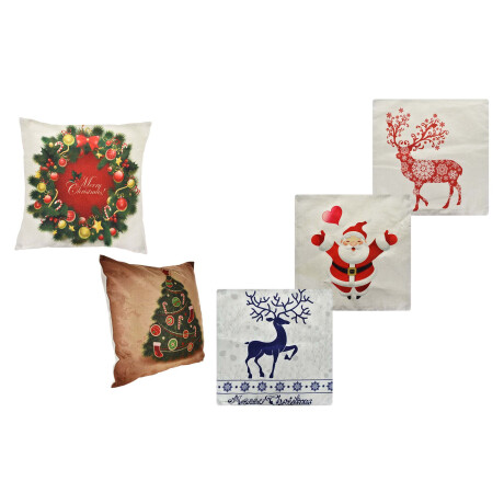 FORRO PARA ALMOHADON NAVIDEÑO 43 X43 CM 20882 Q120 FORRO PARA ALMOHADON NAVIDEÑO 43 X43 CM 20882 Q120