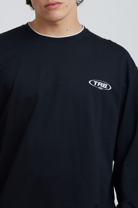 T-SHIRT M/L TRIBU DIXIE Negro