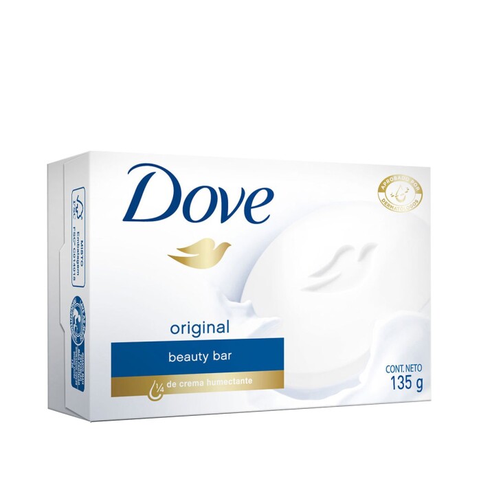 DOVE JABON BLANCO CREMA UNID. X 135 GR. única