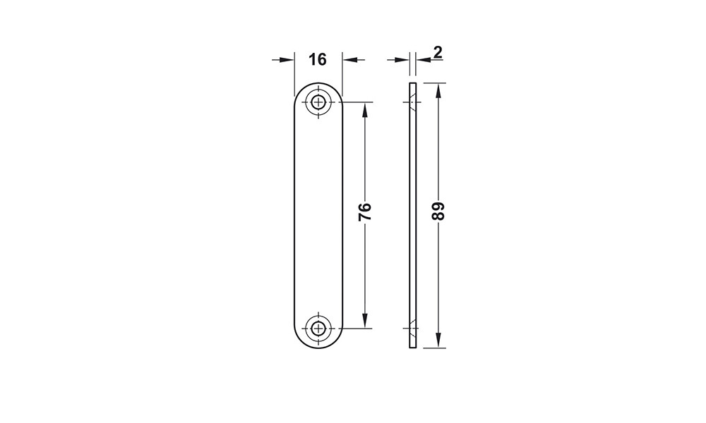 Retén magnético para puerta 246.75.620 Retén Magnético Para Puerta 246.75.620