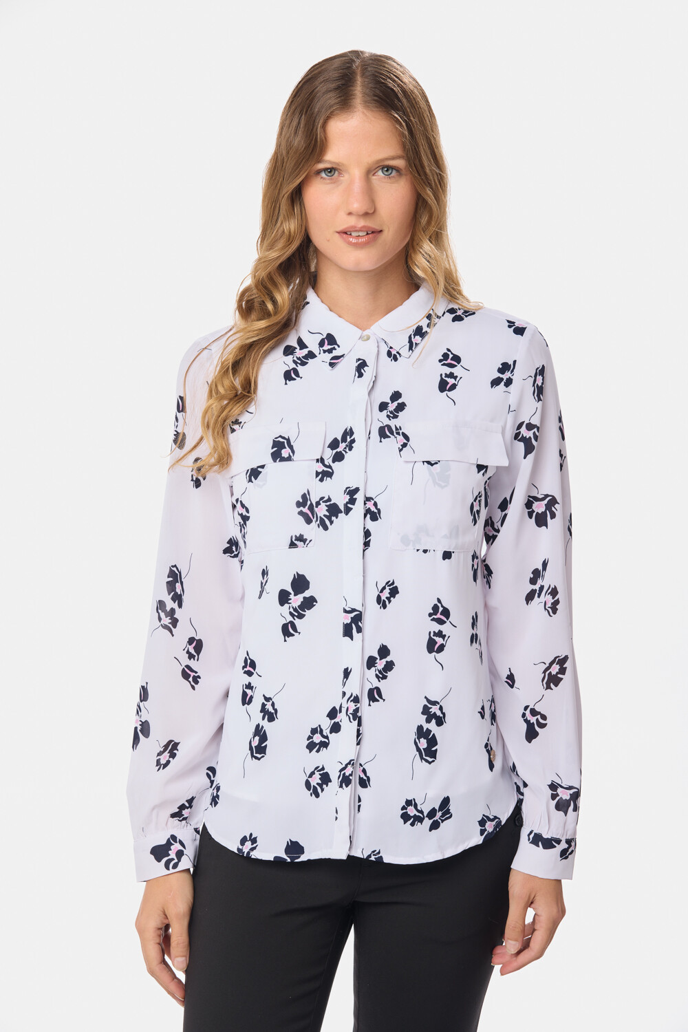 BLUSA MANGA LARGA Tulipan