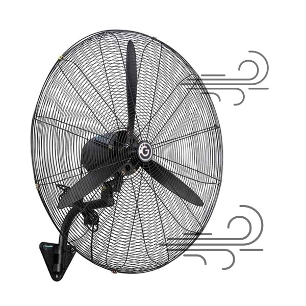 Ventilador Industrial Pared Goldtech 3 Aspas 26" Potente Ventilador Industrial Pared Goldtech 3 Aspas 26" Potente