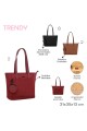 Bolso Trendy Bordeaux